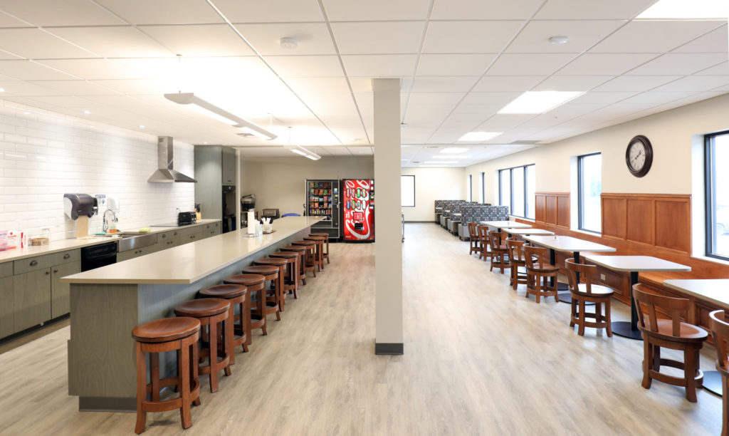 Rahr Office Expansion Breakroom
